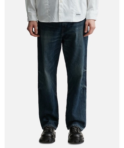 NEIGHBORHOOD WASHED DP BASIC デニム L NEIGHBORHOOD - WASHED DENIM DP MID PANTS | HBX - HYPEBEAST
