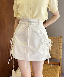 one after another NICE CLAUP | 【SNSで話題】ドロストカーゴミニスカパン(スカート)
