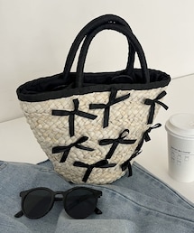 prose verse | リボンカゴバッグ(かごバッグ)