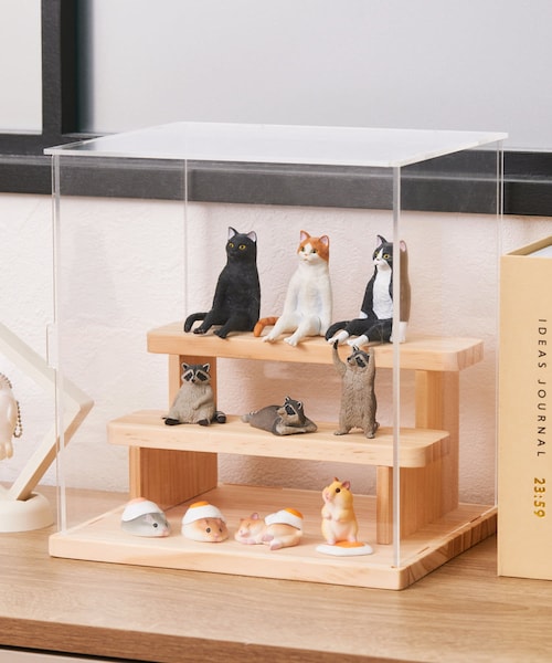 アクリルショーケース 業務用 ショーケース ガラス 木製