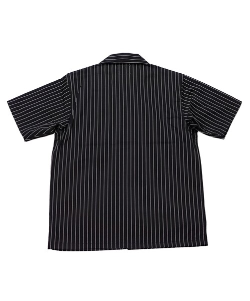SEVENTY FOUR(セブンティーフォー)の「ワークシャツ / SEVENTY FOUR(セブンティーフォー) / STRIPED WORK SHIRT S/S(STF24SUMMER11)(シャツ/ブラウス・メンズ・ブラック・M/L)」の2枚目の写真