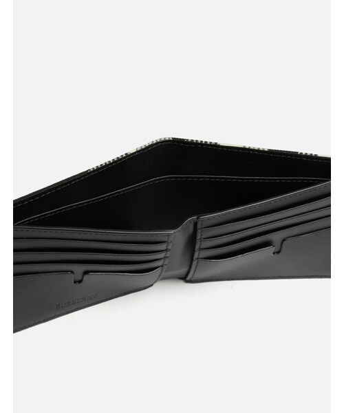 BURBERRY（バーバリー）の「Check Bifold Wallet（その他・メンズ・Black/ Calico）」の4枚目の写真