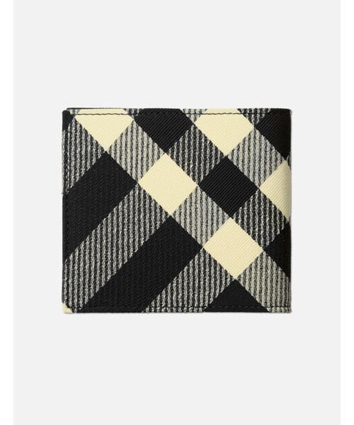 BURBERRY（バーバリー）の「Check Bifold Wallet（その他・メンズ・Black/ Calico）」の2枚目の写真