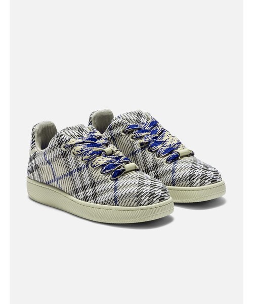 BURBERRY（バーバリー）の「Check Knit Box Sneakers（その他・レディース・Lichen・EU 36/EU 37/EU 38/EU 39）」の4枚目の写真