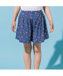 BeBe | パラソルプリント強撚スムースキュロットパンツ(90~150cm)(その他パンツ)