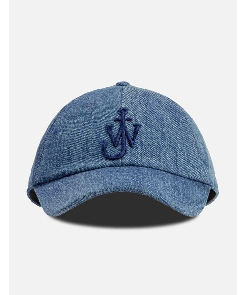 Baseball Cap With Anchor Logo