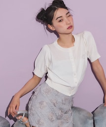 one after another NICE CLAUP（ワンアフターアナザーナイスクラップ）の「全6色！推し色カラフルカーデ（ニット/セーター）」