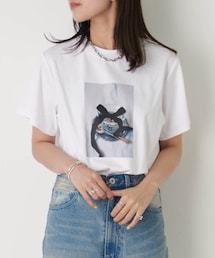 Labyrins RIBBON Tshirt White | Shury