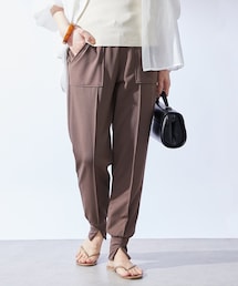 un dix cors（アンディコール）の「《予約》《スタイリッシュなシルエット》スリットジョガーパンツ（パンツ）」