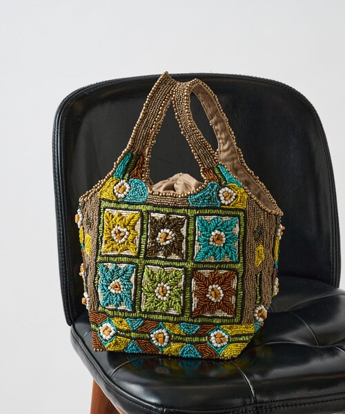 BEARDSLEY（ビアズリー）の「《IMAYIN》ビーズバッグ（）」 - WEAR