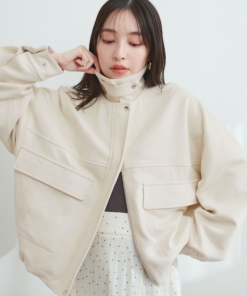 natural couture（ナチュラルクチュール）の「衿取り外し2WAYフェイク 