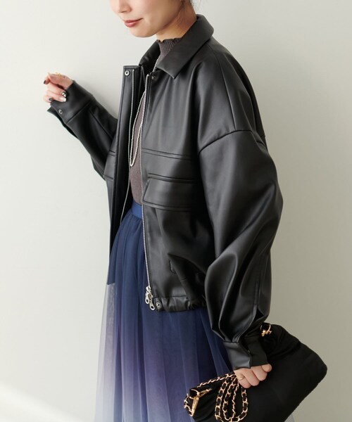 natural couture（ナチュラルクチュール）の「衿取り外し2WAYフェイク 
