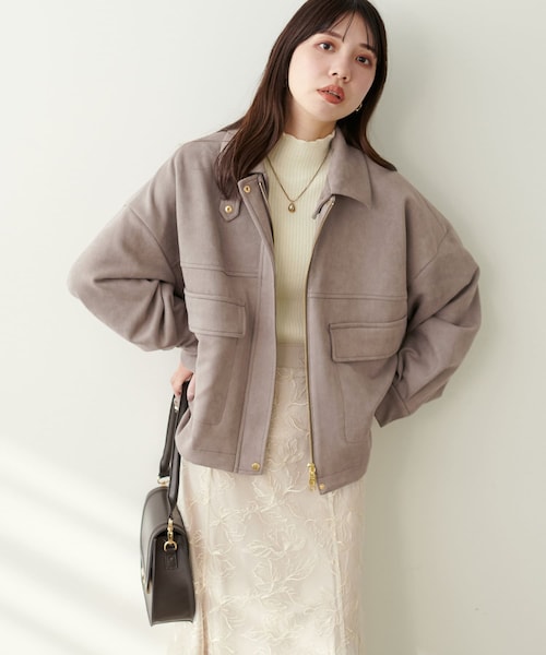 natural couture（ナチュラルクチュール）の「衿取り外し2WAYフェイク 