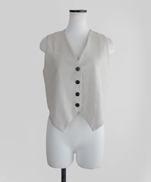 Marient | リネンマイルジレ(ベスト)