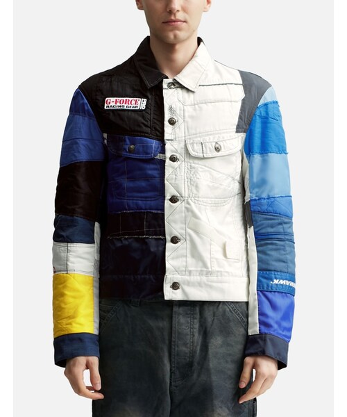 GREG LAUREN（グレッグローレン）の「Scrap Racer Trucker