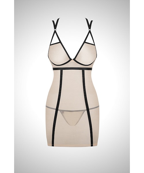 SPLASH(スプラシュ)の「Nudelia-chemise(その他アンダーウェア/インナー・レディース・ベージュ・S/M/L/XL)」の1枚目の写真