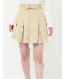 RESEXXY | ツイードプリーツミニスカート(スカート)