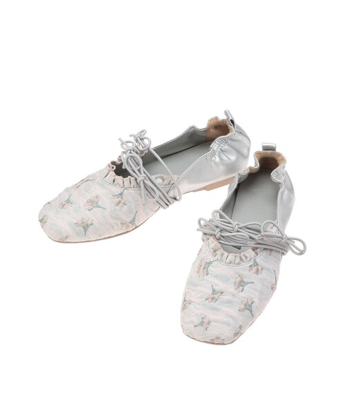 merryjenny ribbon floral バレエシューズ SALE50%OFF メリージェニー merry jenny 靴 春夏 ribbon floral