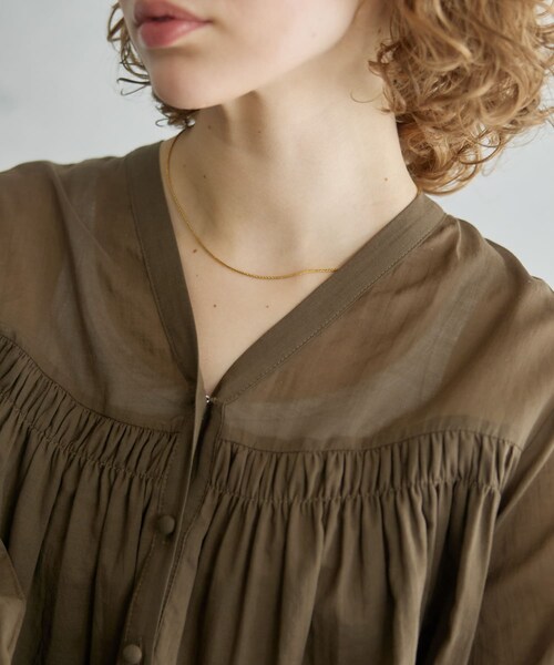 URBAN RESEARCH（アーバンリサーチ）の「decor『デコール』　1色のチェーンネックレス スパイク（ネックレス・レディース・GOLD/SILVER・-）」の16枚目の写真