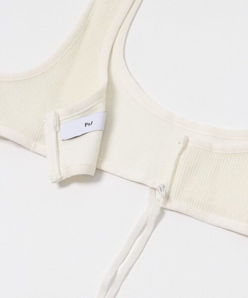 URBAN RESEARCH（アーバンリサーチ）の「PoI　ribbon bustier（その他トップス・レディース・black/off white・FREE）」の5枚目の写真