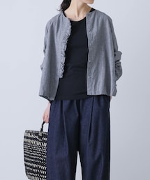 かぐれ | ワッシャーフリルブラウス(シャツ/ブラウス)