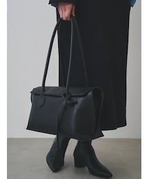 ELENDEEK | CURVE FLAP BOSTON BAG(ボストンバッグ)
