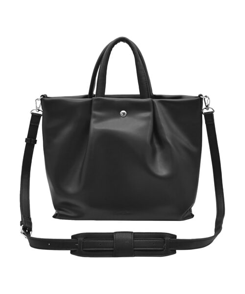 nissen（ニッセン）の「Legato Largo（レガートラルゴ）肩楽ＰＵ ２ＷＡＹショルダーバック（ショルダーバッグ・メンズ・ブラック/ブルー/グレーベージュ/アイボリー/シルバー・Y）」の6枚目の写真