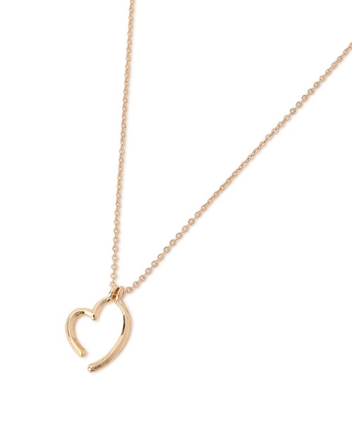 VIS（ビス）の「スウィングハートラインネックレス（ネックレス・レディース・ゴールド/シルバー・F）」の9枚目の写真