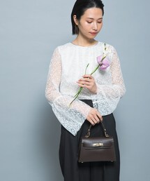 URBAN RESEARCH ROSSO | フレアスリーブレースブラウス(シャツ/ブラウス)