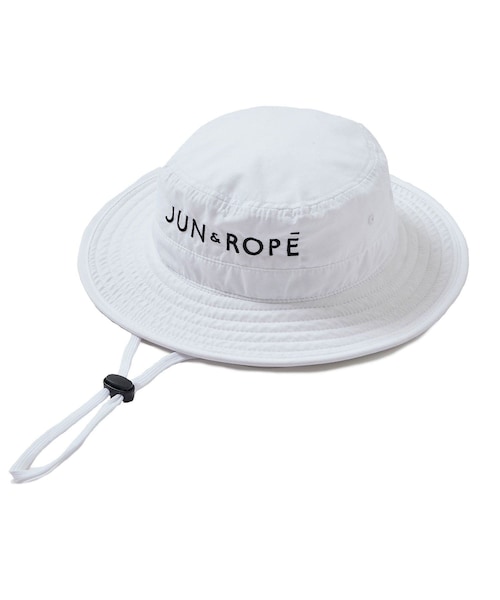 ROPE'(ロペ)の「ロゴ入りバケットハット(ハット・レディース・ブラック/ホワイト/ベージュ・L/M/F)」の5枚目の写真