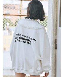 jouetie | BIGカラープルオーバー(スウェット)