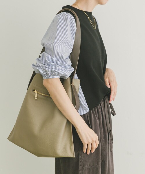 ITEMS URBANRESEARCH（アイテムズ アーバンリサーチ）の「フハクキリカエプルオーバー（Tシャツ/カットソー・レディース・BLK/NVY/BEG・FREE）」の14枚目の写真