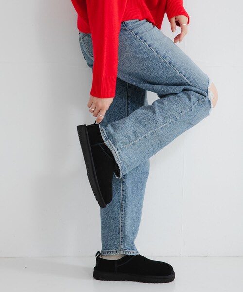 URBAN RESEARCH(アーバンリサーチ)の「UGG CLASSIC MICRO(その他シューズ・レディース・CHESTNUT/BLACK・23/24/25)」の4枚目の写真