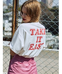 jouetie | バックBIGロゴ Tシャツ(Tシャツ/カットソー)