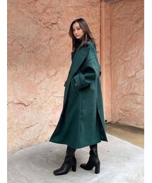 EMODA | ワイドカラーロングコート(チェスターコート)