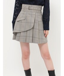 dazzlin | レイヤードプリーツミニスカート(スカート)