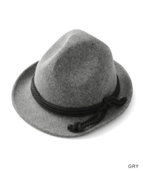 URBAN RESEARCH（アーバンリサーチ）の「jujube マウンテンHAT（ハット・レディース・BLK/GRY/WIN・-）」の2枚目の写真