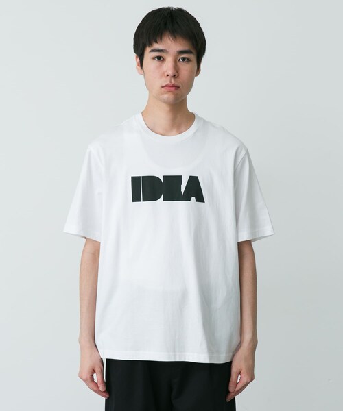 URBAN RESEARCH DOORS(アーバンリサーチドアーズ)の「STILL BY HAND IDEAプリントTシャツ(Tシャツ/カットソー・メンズ・WHT/WHT/WHT/BLK/SMOKE GREY/CHARCOAL・46/48)」の10枚目の写真