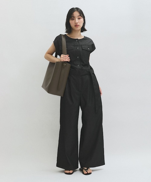 ADAM ET ROPE'(アダムエロペ)の「ムスビ3WAYワンショルダーバッグ(ショルダーバッグ・レディース・ブラック/カーキ/ワイン・F)」の7枚目の写真