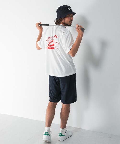URBAN RESEARCH Sonny Label（アーバンリサーチサニーレーベル）の「OOPS×RYUAMBE　コラボモックネックTシャツ（Tシャツ/カットソー・メンズ・OFF/GREEN/DARK NAVY・M/L/XL）」の22枚目の写真