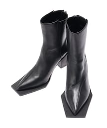 UN3D. | SQUARE EDGE POINTED BOOTS(ブーツ)