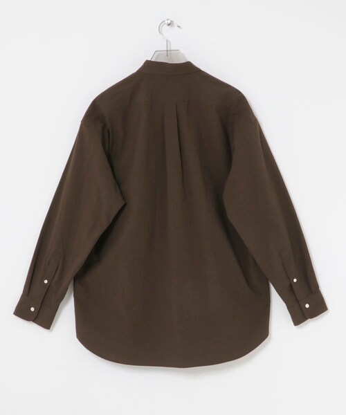 URBAN RESEARCH（アーバンリサーチ）の「new basic　QUIET REGULAR SHIRTS（シャツ/ブラウス・メンズ・ECRU/BROWN/BEIGE・M/L/XL）」の11枚目の写真