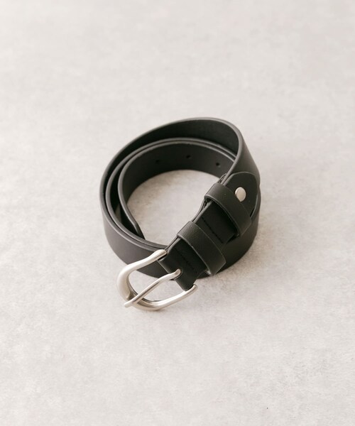 SMELLY（スメリー）の「ダブルループベルト（ベルト・レディース・BLK・-）」の2枚目の写真