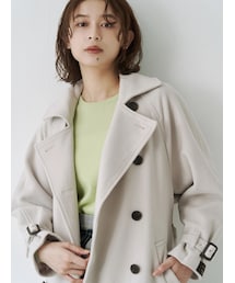 ウールトレンチコート