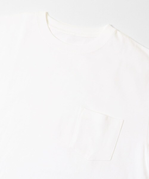 THE GOODLAND MARKET（ザグッドランドマーケット）の「armi　HARDMAN POCKET TEE（Tシャツ/カットソー・メンズ・WHITE・3/4/5/6）」の6枚目の写真