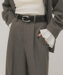 バックルデザインレザーベルト