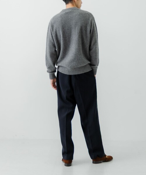 URBAN RESEARCH（アーバンリサーチ）の「new basic　DRY WOOL SLACKS PANTS（その他パンツ・メンズ・NAVY/CHECK・M/L/XL）」の8枚目の写真