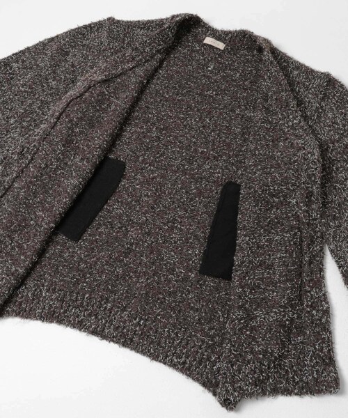 LAATO（ラート）の「mix loose cardigan（カーディガン/ボレロ・レディース・チョコレートミックス/カプチーノミックス・FREE）」の16枚目の写真