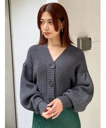 EMODA | ワイドリブオーバーカーディガン(カーディガン/ボレロ)