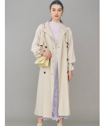 MERCURYDUO | シアースリーブトレンチコート(その他アウター)